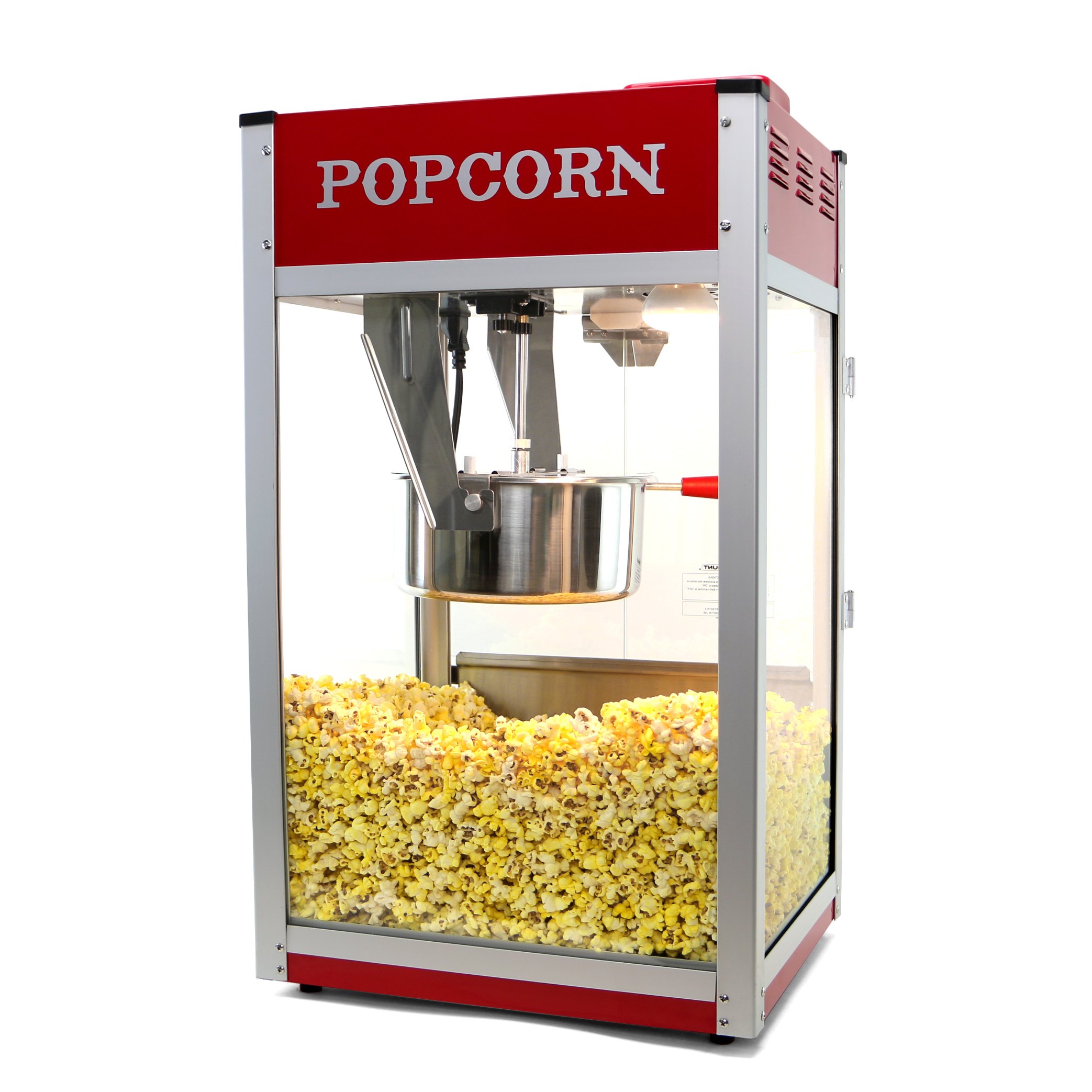 Silver 16 oz Popper Details about   Paramount 16oz Commercial Popcorn Maker Machine & Cart 