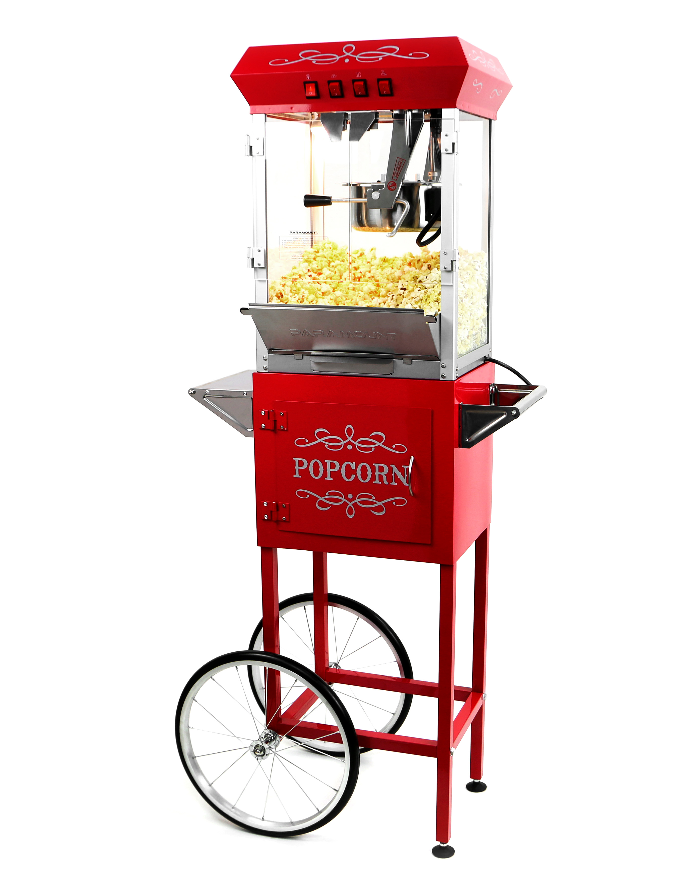P-801N Paramount 8oz Popcorn Maker Machine - New Upgraded Feature